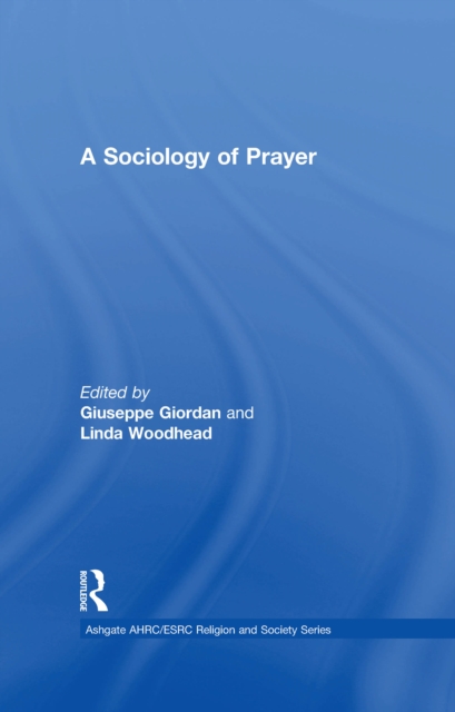 A Sociology of Prayer, PDF eBook