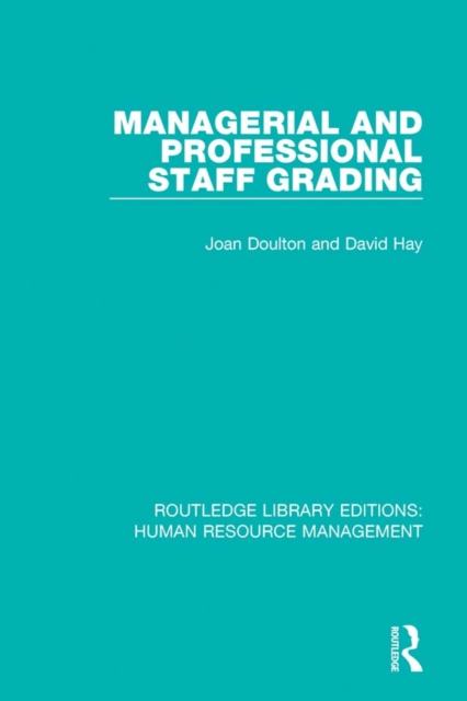 Managerial and Professional Staff Grading, PDF eBook