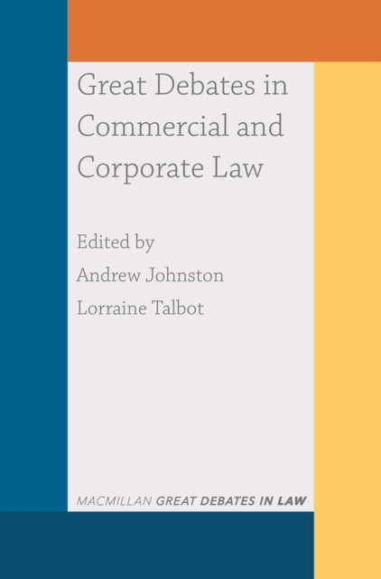 Great Debates in Commercial and Corporate Law, Paperback / softback Book