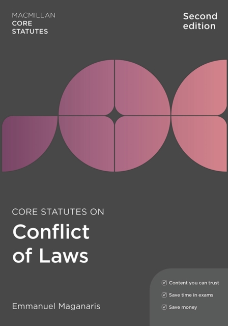 Core Statutes on Conflict of Laws, Paperback / softback Book