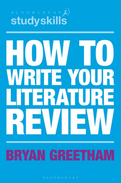 How to Write Your Literature Review, Paperback / softback Book