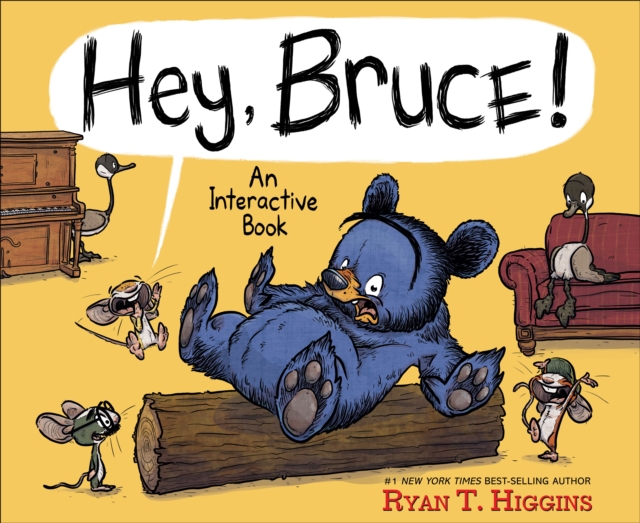 Hey, Bruce! : An Interactive Book, Hardback Book