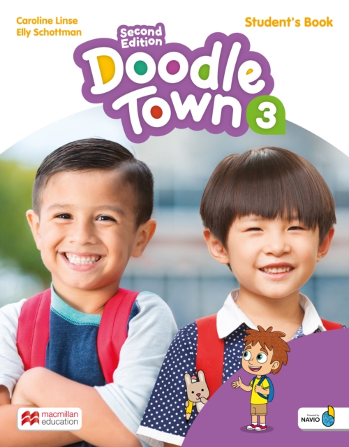 Doodle Town Second Edition Level 3 Student's Book with Digital Student's Book and Navio App, Multiple-component retail product Book