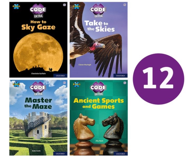 Project X CODE Extra: White and Lime Book Bands, Oxford Levels 10 and 11: Sky Bubble and Maze Craze, Class Pack of 12, Paperback / softback Book
