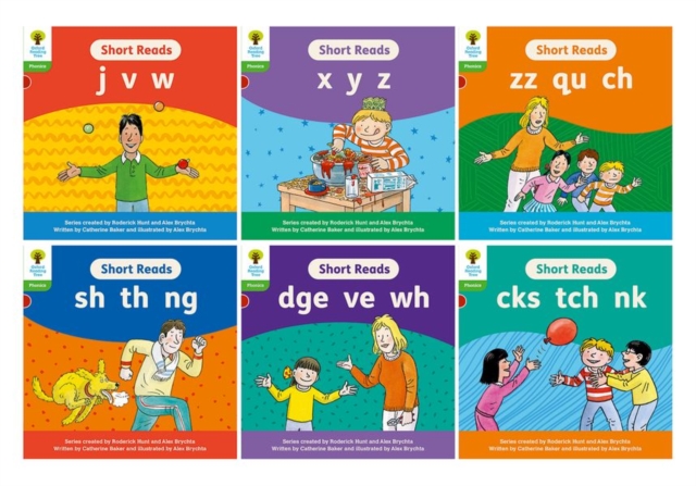 Oxford Reading Tree: Floppy's Phonics Decoding Practice: Oxford Level 2: Mixed Pack of 6, Paperback / softback Book