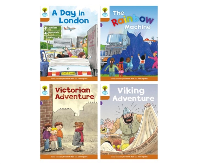 Oxford Reading Tree: Biff, Chip and Kipper Stories: Oxford Level 8: Mixed Pack of 4, Paperback / softback Book