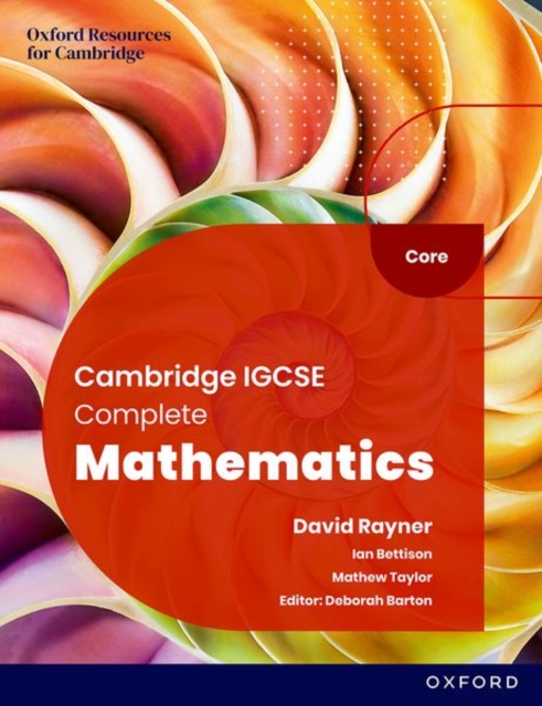 Cambridge IGCSE Complete Mathematics Core: Student Book Sixth Edition, Paperback / softback Book
