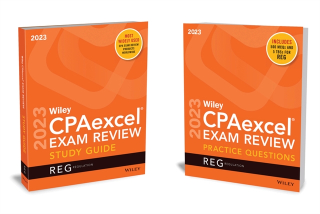 Wiley's CPA 2023 Study Guide + Question Pack: Regulation, Paperback / softback Book
