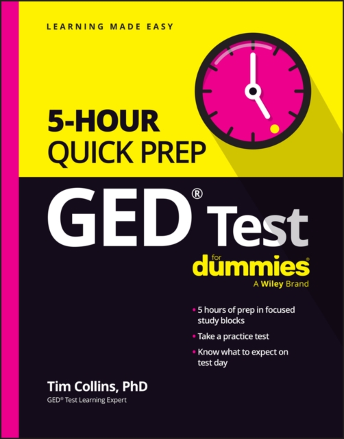 GED Test 5-Hour Quick Prep For Dummies, PDF eBook