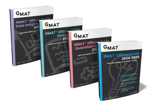 GMAT Official Guide 2024-2025 Bundle: Books + Online Question Bank, Paperback / softback Book