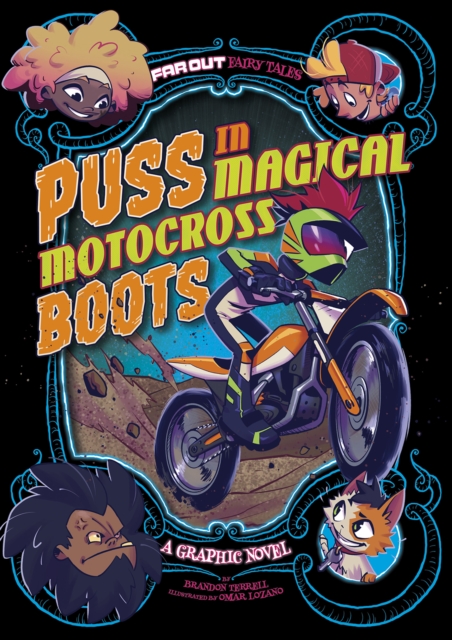 Puss in Magical Motocross Boots : A Graphic Novel, Paperback / softback Book