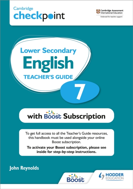 Cambridge Checkpoint Lower Secondary English Teacher's Guide 7 with Boost Subscription : Third Edition, Multiple-component retail product Book