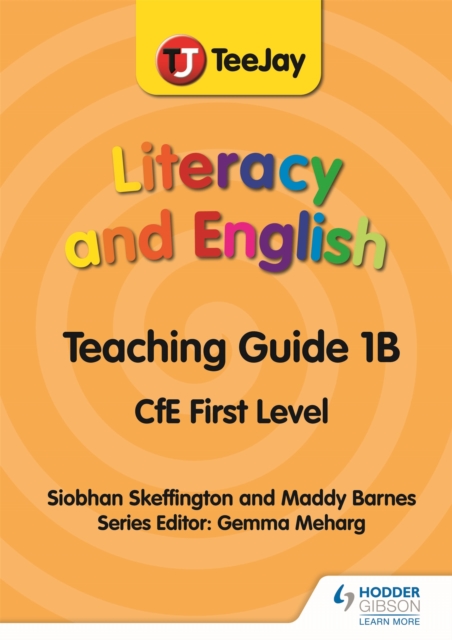 TeeJay Literacy and English CfE First Level Teaching Guide 1B, Spiral bound Book
