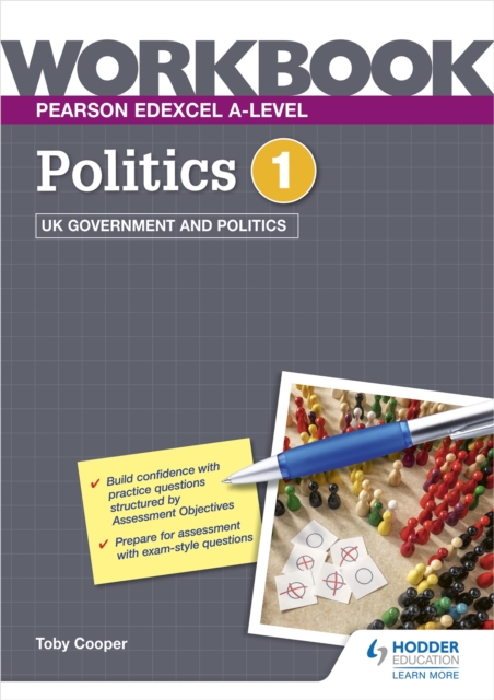Pearson Edexcel A-level Politics Workbook 1: UK Government and Politics, Paperback / softback Book