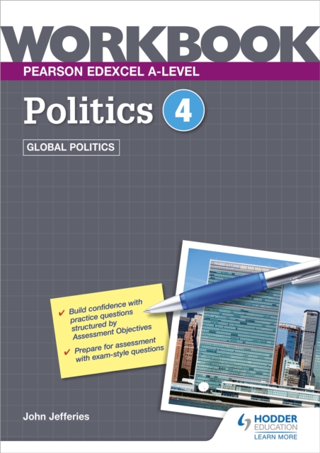 Pearson Edexcel A-level Politics Workbook 4: Global Politics, Paperback / softback Book