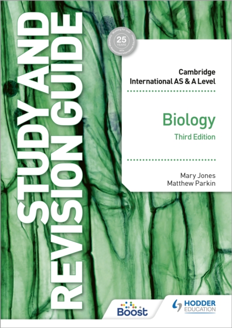 Cambridge International AS/A Level Biology Study and Revision Guide Third Edition, Paperback / softback Book