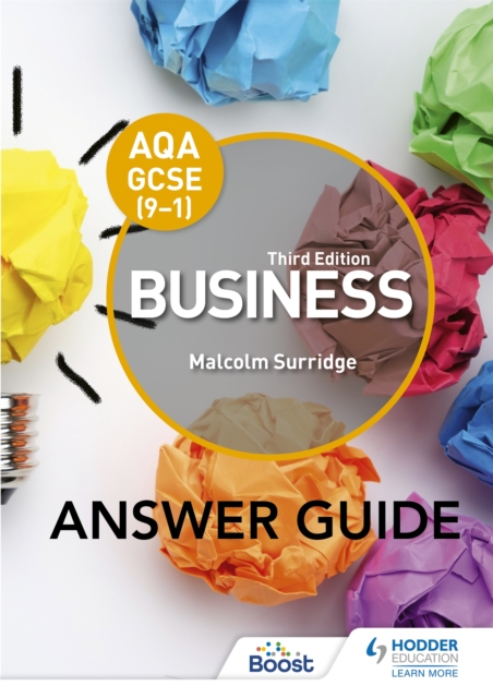 AQA GCSE (9-1) Business Third Edition Answer Guide, Paperback / softback Book