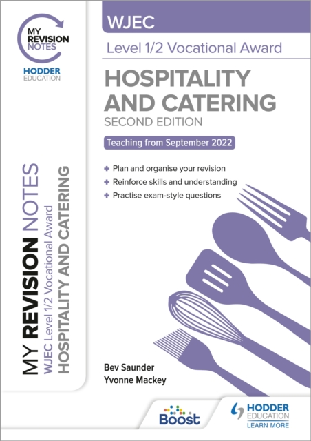 My Revision Notes: WJEC Level 1/2 Vocational Award in Hospitality and Catering, Second Edition, EPUB eBook