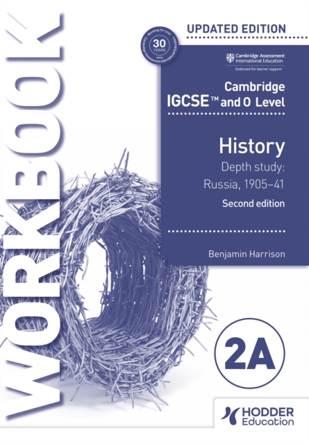 Cambridge IGCSE and O Level History Workbook 2A - Depth study: Russia, 1905–41 2nd Edition, Paperback / softback Book