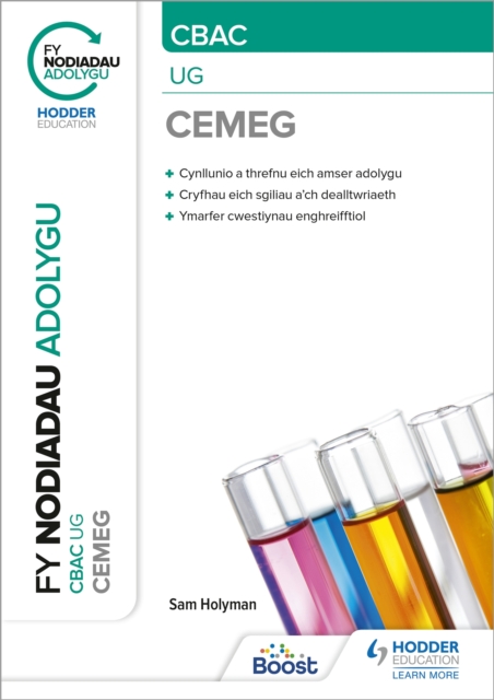Fy Nodiadau Adolygu: CBAC Cemeg UG (My Revision Notes: WJEC/Eduqas AS/A-Level Year 1 Chemistry), EPUB eBook
