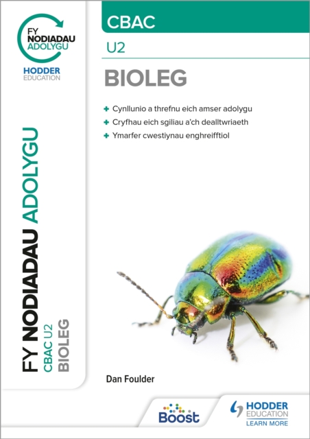 Fy Nodiadau Adolygu: CBAC Bioleg U2 (My Revision Notes: WJEC/Eduqas A-Level Year 2 Biology), Paperback / softback Book