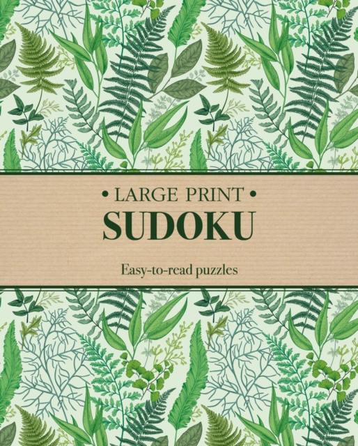 Large Print Sudoku : Easy-to-Read Puzzles, Paperback / softback Book