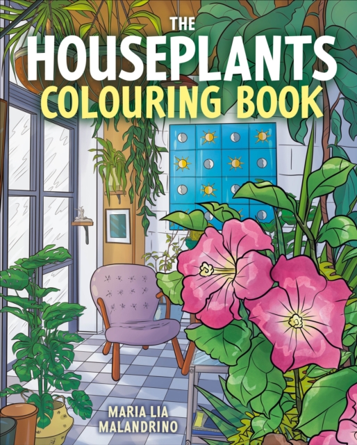 The Houseplants Colouring Book, Paperback / softback Book