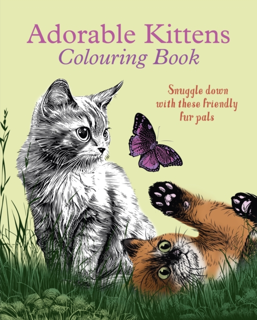 Adorable Kittens Colouring Book : Snuggle down with these friendly fur pals, Paperback / softback Book