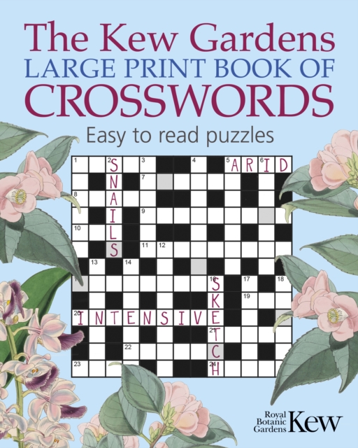 The Kew Gardens Large Print Book of Crosswords, Paperback / softback Book