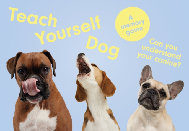 Teach Yourself Dog : A memory game, Cards Book