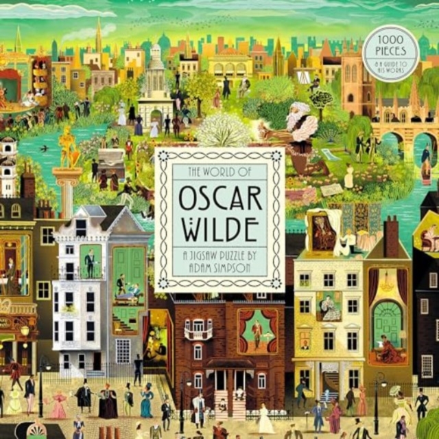 The World of Oscar Wilde : A 1000-piece jigsaw puzzle by Adam Simpson, Jigsaw Book