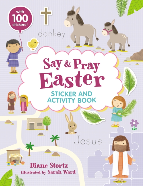 Say and Pray Bible Easter Sticker and Activity Book, Paperback / softback Book