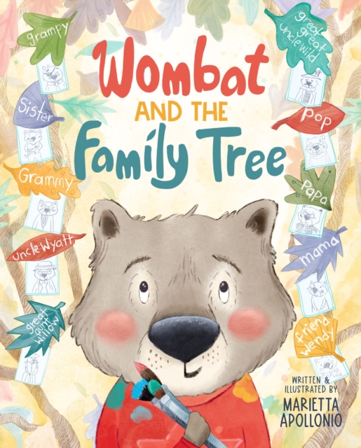 Wombat and the Family Tree, Hardback Book