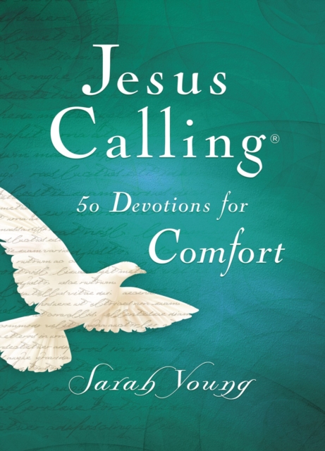 Jesus Calling, 50 Devotions for Comfort, Hardcover, with Scripture References, Hardback Book