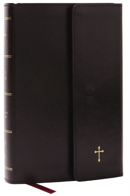 NKJV Compact Paragraph-Style Bible w/ 43,000 Cross References, Black Leatherflex w/ Magnetic Flap, Red Letter, Comfort Print: Holy Bible, New King James Version : Holy Bible, New King James Version, Paperback / softback Book