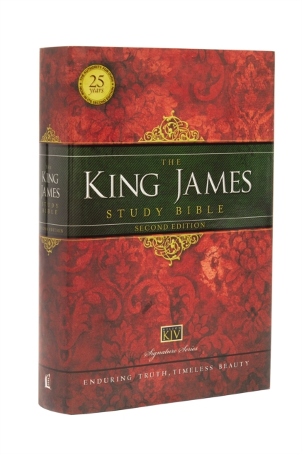 KJV Study Bible, Large Print, Hardcover, Red Letter : Second Edition, Hardback Book
