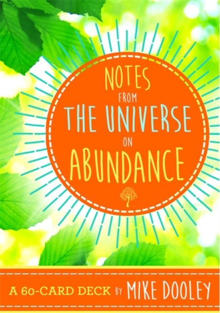 Notes from the Universe on Abundance : A 60-Card Deck, Cards Book