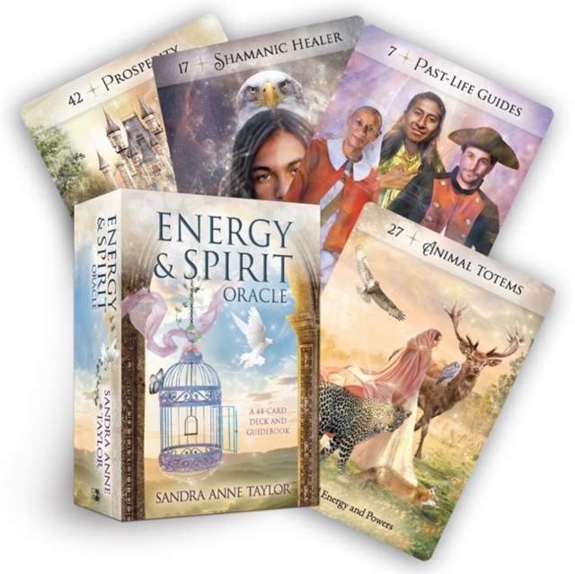 Energy & Spirit Oracle : A 44-Card Deck and Guidebook, Cards Book