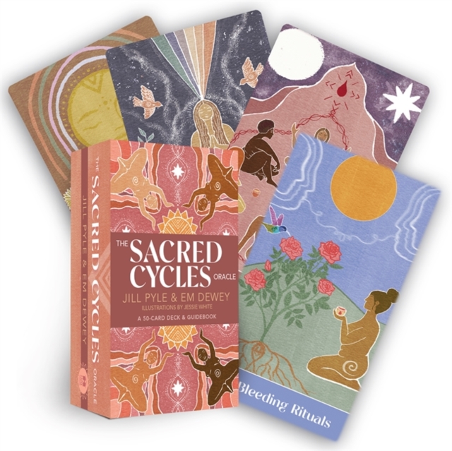 The Sacred Cycles Oracle : A 50-Card Deck and Guidebook, Cards Book