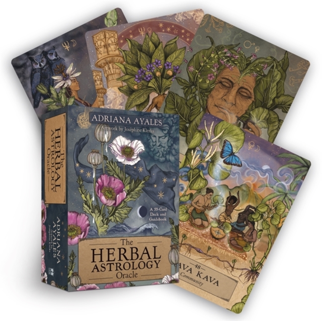 The Herbal Astrology Oracle : A 55-Card Deck and Guidebook, Cards Book