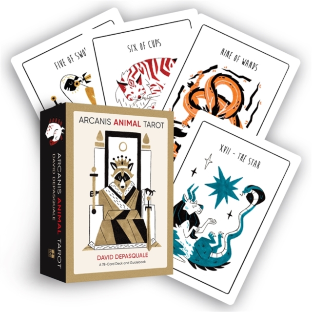 Arcanis Animal Tarot : A 78-Card Deck and Guidebook, Cards Book