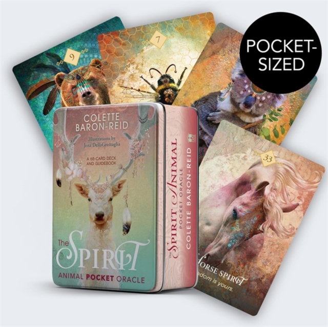 The Spirit Animal Pocket Oracle : A 68-Card Deck - Animal Spirit Cards with Guidebook, Cards Book