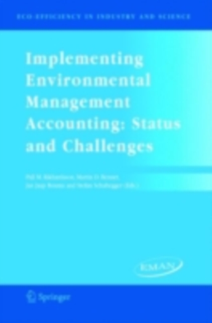 Implementing Environmental Management Accounting: Status and Challenges, PDF eBook