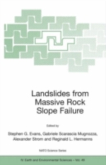Landslides from Massive Rock Slope Failure, PDF eBook