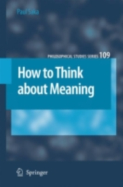 How to Think about Meaning, PDF eBook