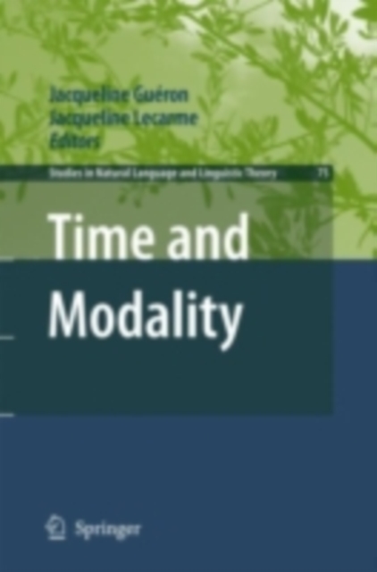Time and Modality, PDF eBook