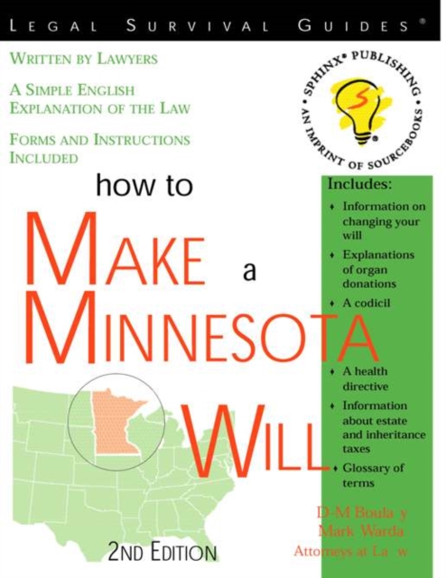 How to Make a Minnesota Will, EPUB eBook