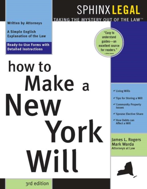 How to Make a New York Will, EPUB eBook
