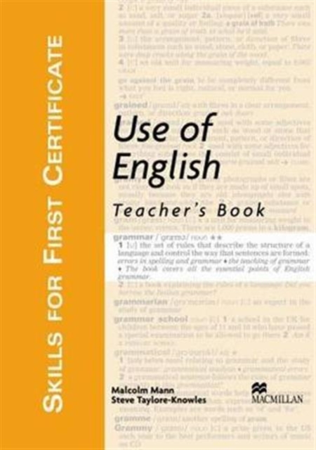 Use of English : Teacher's Book, Paperback Book