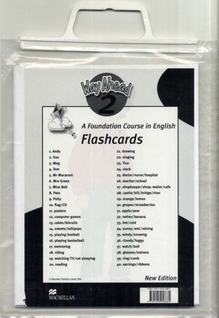 Way Ahead 2 Flashcards Revised, Cards Book